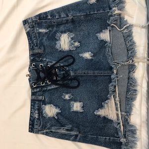 Jean Skirt